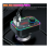 Bluetooth FM Transmitter, Dual USB, Hands-Free, TF/USB, LED (Black) 6
