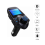 Bluetooth FM Transmitter, Car Charger, 2 USB, Hands-free T11 (Black) 1