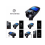 Bluetooth FM Transmitter, Car Charger, 2 USB, Hands-free T11 (Black) 3