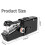 Handheld Sewing Machine, Mini Portable Cordless, Essential for Quick Home Sewing Crafts (Black) 2