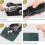 Handheld Sewing Machine, Mini Portable Cordless, Essential for Quick Home Sewing Crafts (Black) 4