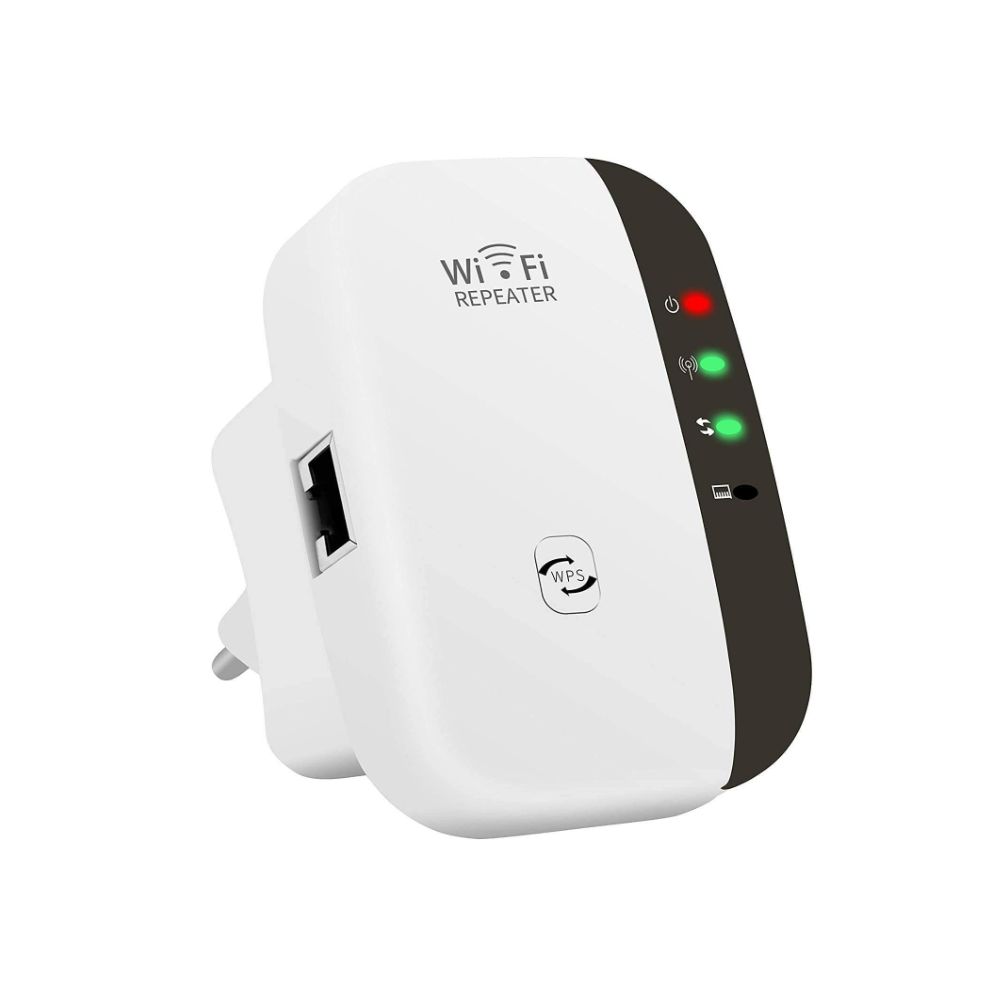 300Mbps Wifi Extender W/Integrated Antennas, Ap/Repeater Mode & Wps (White) White 6976919864009