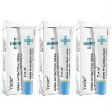 (3PCS)1/2/3PCS Herbal Antibacterial Cream Psoriasis Cream Anti-Itch Relief Eczema Skin Rash Urticaria Desquamation Treatment Skin Care