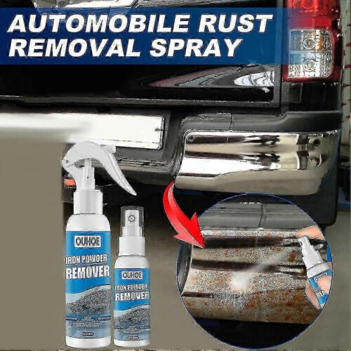 3pcs Iron Powder Remover Car Rust Removal Spray Rustout Instant Remover Spray 100ml 1