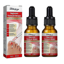 2Pcs Ingrowth Toenail Correction Treatment Oil Ingrown Toenail Repair Drops