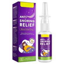 (1pcs)Anti Snoring Spray, Anti Snoring Nose Spray 30 ml, Natural Stop Snoring Spray, Effective Snoring Relief, Improves Breathing, for Better Sleep