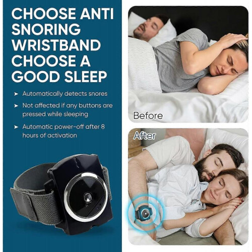 Le bracelet anti-ronflement de Sleep Connection est une solution efficace pour arrêter de ronfler. 2