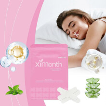(3pcs) X-Shaped Mouth Tape for Sensitive Skin Soft, Breathable & Hypoallergenic, Promotes Nasal Breathing & Deeper Sleep, 30 Pieces