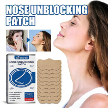 (10pcs) Nose Unblocking Patch, Breathing Nose Patch, Nose Plasters for Anti Snoring and Better Breathing, Relieves Nasal Congestion