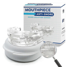 Anti-snore Mouthguard Adjustable, Anti-snoring Mouthpiece, Night Time Teeth Mouthguard Bruxism Sleeping Bite Guard