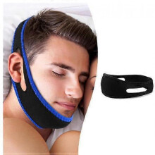 2pcs Anti Snoring Chin Strap for Sleep Apnea, Adjustable and Breathable Chin Strap, Effective Stop Snoring for Men Women