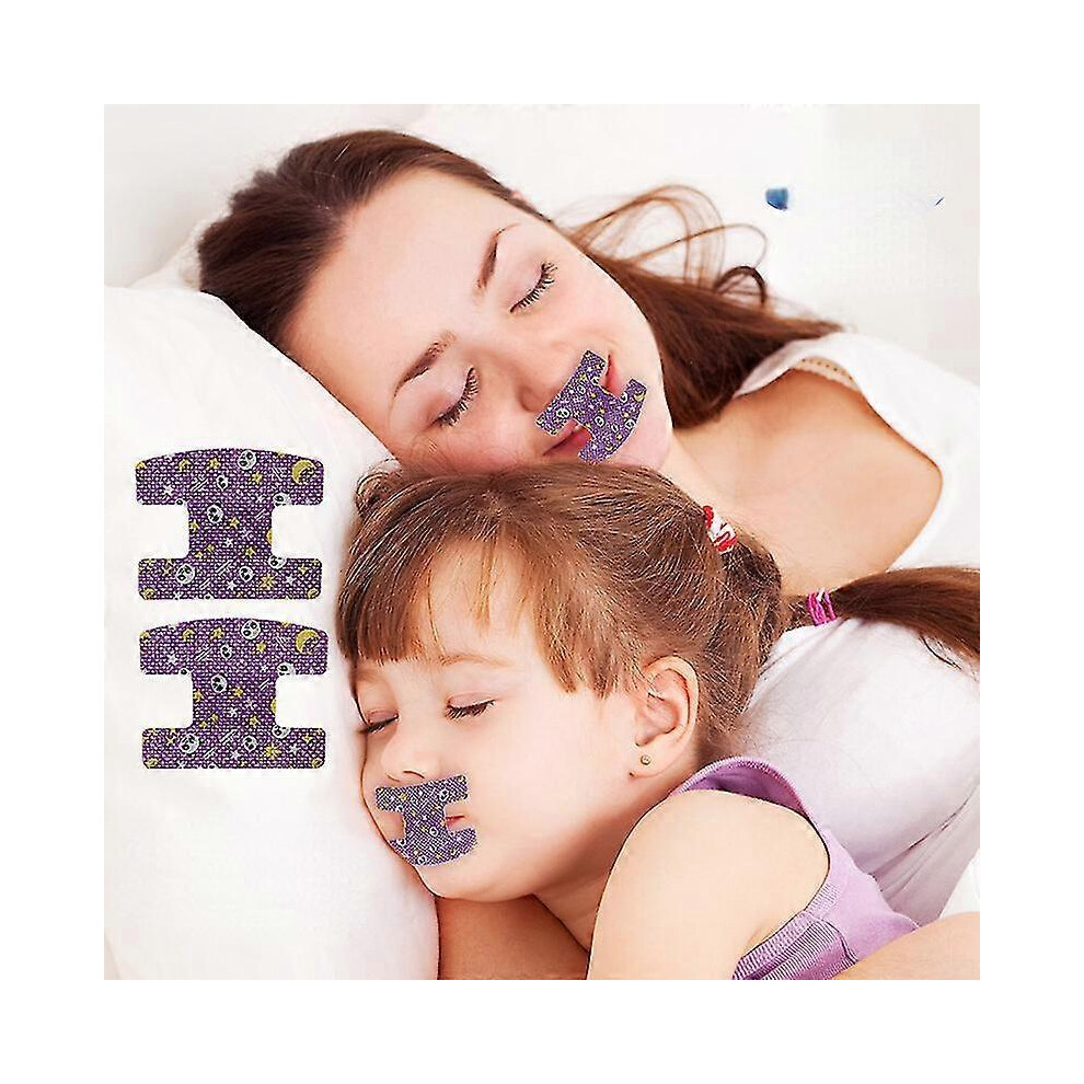 Mouth Tape for Sleeping, Sleep Strips for Sleep Apnea,Mouth Breathing, Nighttime Sleeping, and Loud Snoring, Less Mouth Breathing
