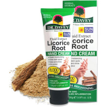 Dr Davey Fluid Extract Licorice Root Hand Cream 100g | Botanical Richness & Deep Hydration | Protected & Elasticity Boost | Luxurious Texture