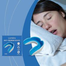 (1pc) High-Elastic Anti-Snoring Mouthguard Reusable EVA Dental Device for Quiet Sleep, Reduces Snoring & Jaw Clenching, Comfortable Fit for Night Use