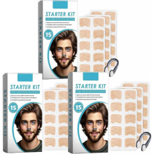 (3PCS) Magnetic Nose Strips for Breathing Nasal: Snoring Nose Clip Nasal Strips for Snoring Nose Strips for Breathing, Magnetic Nose Clip for Snoring