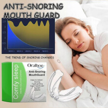 Anti-Snoring Mouthpiece, Anti-Snoring Device, Reusable Adjustable Snore Mouthpiece, Anti Snoring Solution, Helps Stop Snoring for Men & Women