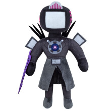(Titan TV Woman)Skibidi Toilette Plüschtier Spielfigur Modell Bull Demon Titan Bohrmaschine