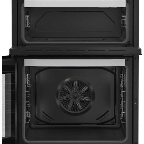 Hotpoint Hotpoint HDE6VDW 60cm Electric Double Cooker with Multiflow - White 2