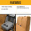 Carhartt Housse de siège universelle Carhartt, Marron Carhartt 4