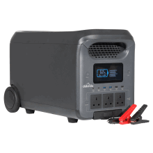 Portable Power Station, 3000W, 2560Wh, LiFePO4 Battery, 230V, Expandable Battery - DL163