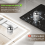600*800mm,LED,Wall-Mounted,Bathroom,Vanity Mirror 8