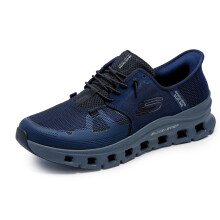 Skechers Men's Glide-Step Pro Hands Free Slip-in Sneaker Navy/Charcoal 9.5