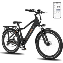 RCB Electric Bike, 27.5" E Bikes,36V 10.4Ah, with NFC/APP Unlock