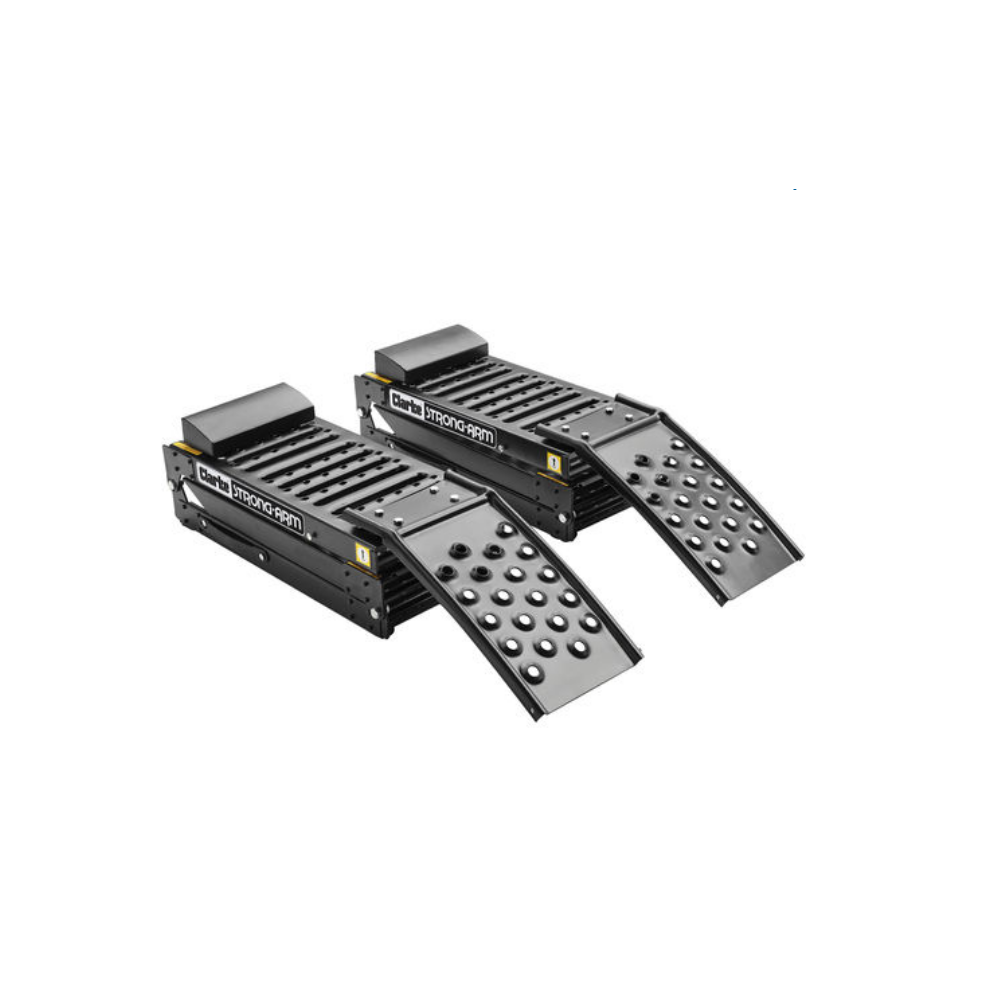 Clarke Loading Ramp Folding Steel Ramps Trailer Pair Quad Bike Van 500Kg Cfsr500