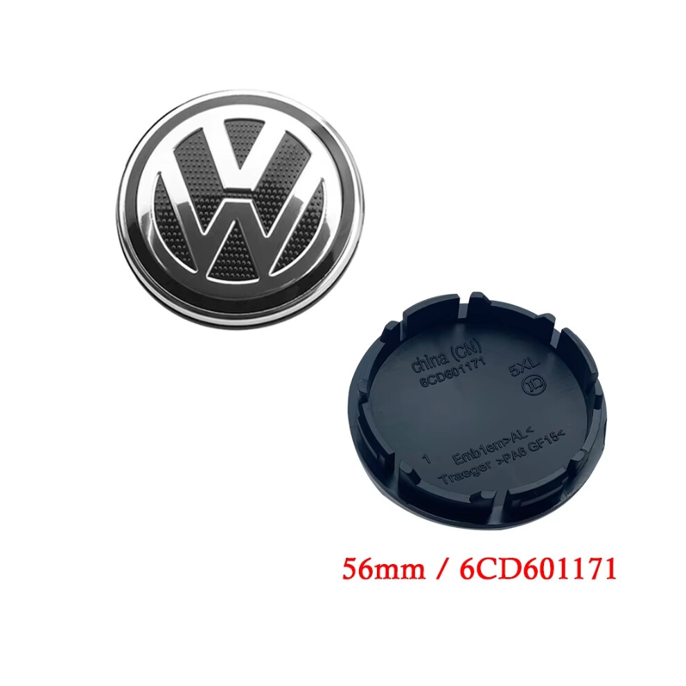 4pcs 56mm 6CD601171 Car Wheel Center Caps Hubcap Cover for VW Volkswagen Jetta MK5 Golf Passat styling-image-OPC-PHF8GXD-NEW