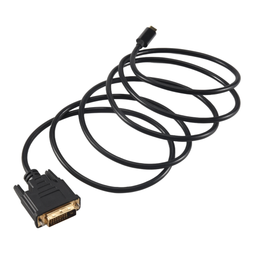 Καλώδιο USB ΤΥΠΟΥ C σε DVI τύπου 24+1 προσαρμογέας 4K 30Hz (6FT/1.8M) για 3 2017/2016 Pro