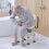 Homcom HOMCOM Adjustable Shower Stool with Suction Foot Pads for Elderly Disabled 1