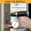 Door Brackets,2 Pack Drop Open Bar Holder for Home Security, 2X4 Brackets Prevent Unauthorized Entry 6