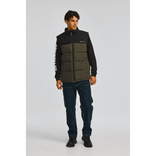 CAT (Not Specified, L) Caterpillar Arctic Zone Men's Moss Gilets 2