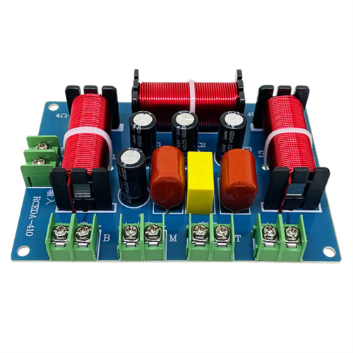 200W Speaker Crossover Double Treble+Midrange+Bass 4 Way Audio Frequency Divider Home Theater 1