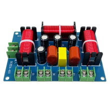 200W Speaker Crossover Double Treble+Midrange+Bass 4 Way Audio Frequency Divider Home Theater