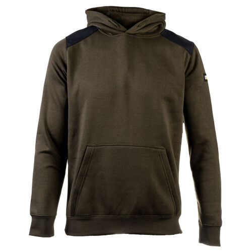 CAT (Not Specified, XL) Caterpillar Essentials Polyester Men's Moss Hooded Sweatshirt