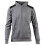 CAT (Grey, XL) Caterpillar Essentials Polyester Men's Grey Hooded Sweatshirt 1