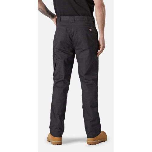 Dickies (Black, 30) Dickies Action Flex Polyester Men's Black Outdoor Trousers 1