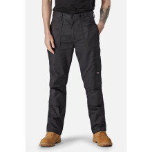 (Black, 34) Dickies Action Flex Polyester Men's Black Outdoor Trousers