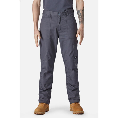Dickies (Grey, 36) Dickies Action Flex Polyester Men's Grey Outdoor Trousers