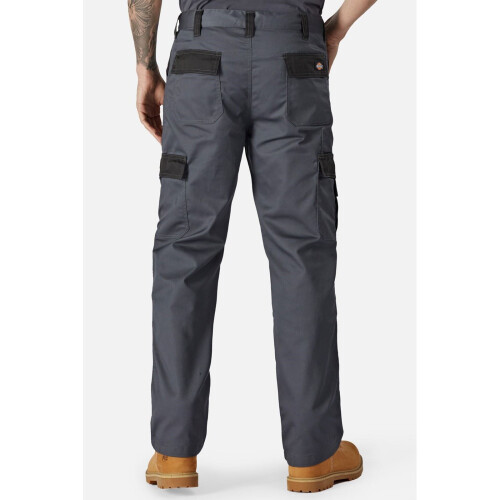 Dickies (Grey, 32) Dickies Everyday Polyester Men's Grey Outdoor Trousers 1