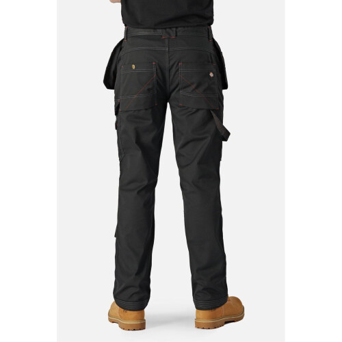 Dickies (Black, 30) Dickies Redhawk Pro Polyester Men's Black Outdoor Trousers 1