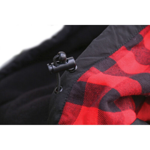 CAT (Red, S) Caterpillar Sequoia Men's Red Fleece Jacket 2