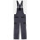 Dickies (Grey, S) Dickies Everyday Bib and Brace Polyester Men's Grey Work Overall 4