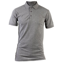 (Grey, S) Caterpillar Essentials Cotton Men's Grey Polo Shirt