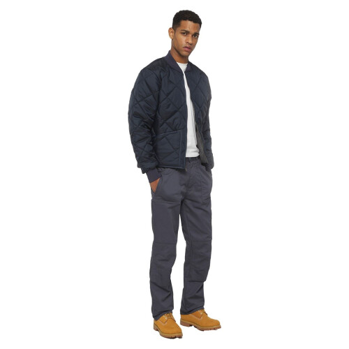 Dickies (Blue, XL) Dickies Diamond Men's Blue Quilted Jacket 2