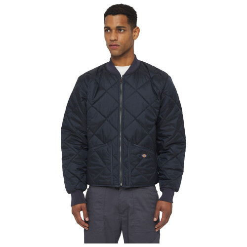 Dickies (Blue, XL) Dickies Diamond Men's Blue Quilted Jacket