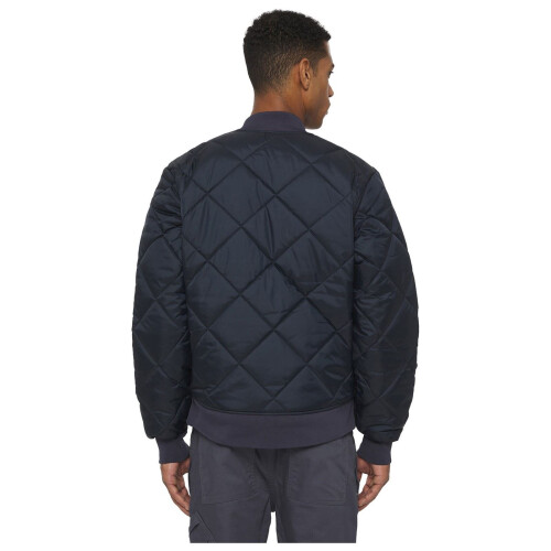 Dickies (Blue, XL) Dickies Diamond Men's Blue Quilted Jacket 1