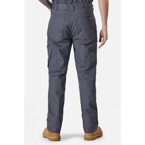 Dickies (Grey, 40") Dickies Action Flex Polyester Men's Grey Outdoor Trousers 1