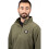 CAT (Green, M) Caterpillar Cat Microfleece Quarter Zip Polyester Men's Green Sweatshirt 5